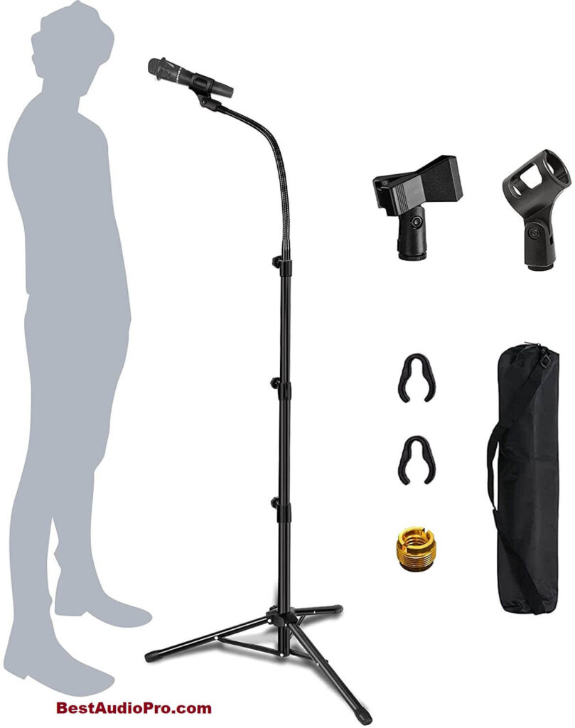 Mic Stand Boom Microphone Stands Tripod Gooseneck mic