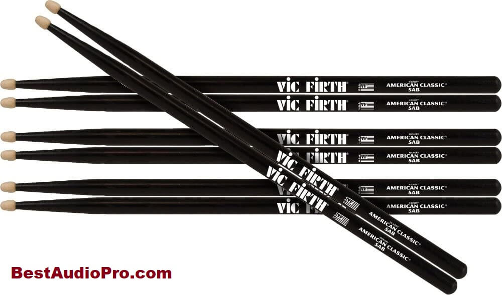 Vic Firth Buy 3 pairs of black drumsticks get 1 free 5A