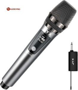 JYX Wireless Microphone, Dynamic Karaoke Microphone