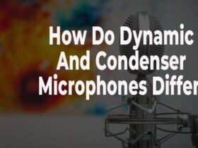 How do dynamic and condenser microphones differ
