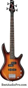  Ibanez 4 String Bass Guitar, Brown Sunburst (GSRM20BS)