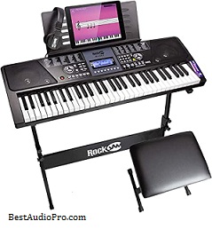 RockJam 61-Key Electronic Keyboard Piano SuperKit 