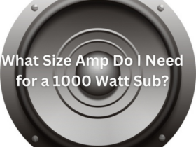 What Size Amp Do I Need for a 1000 Watt Sub?